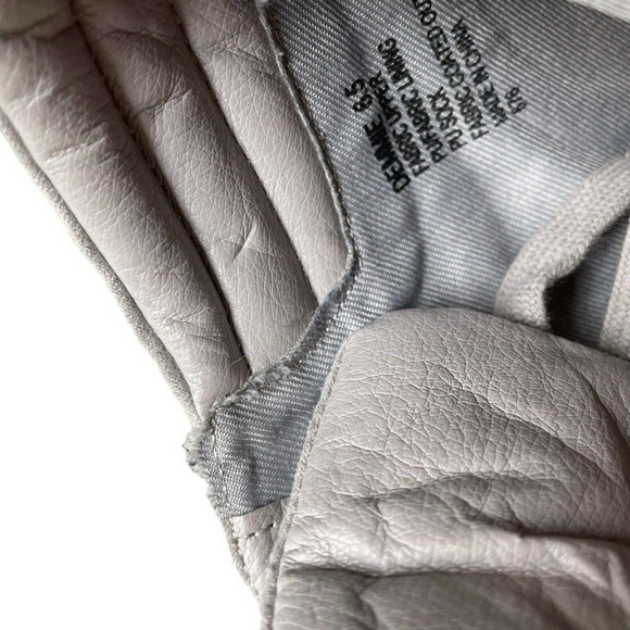 Steve Madden Gray Suede high top lace up side zip womens tennis shoes size 6.5 - Picture 16 of 16